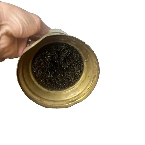 Vintage Retractable Brass Fireside Brush The Revenge 1588 Tall Ship Galleon - Picture 6 of 9